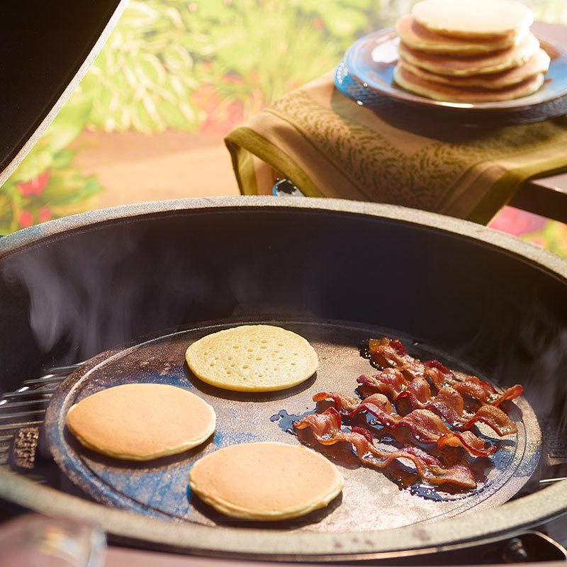 14 inch Dual-Sided Cast Iron Plancha Griddle