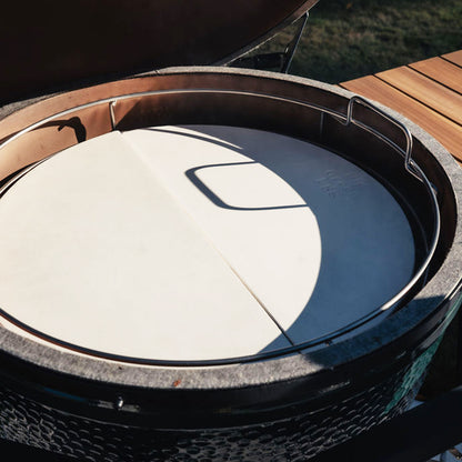 Dual Zone Deflector Kit for Big Green Egg