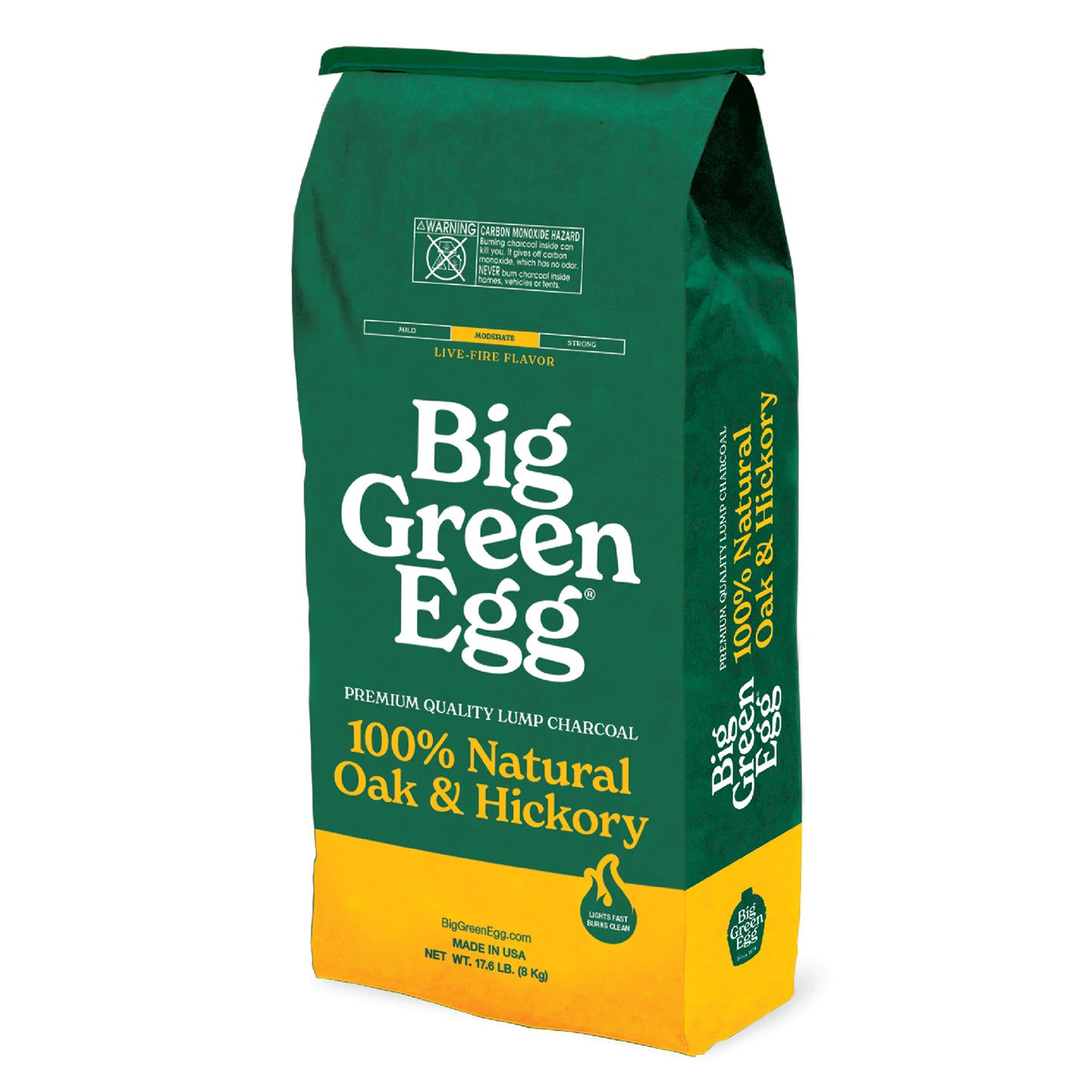 Oak & Hickory Lump Charcoal (17.6lb Bag)