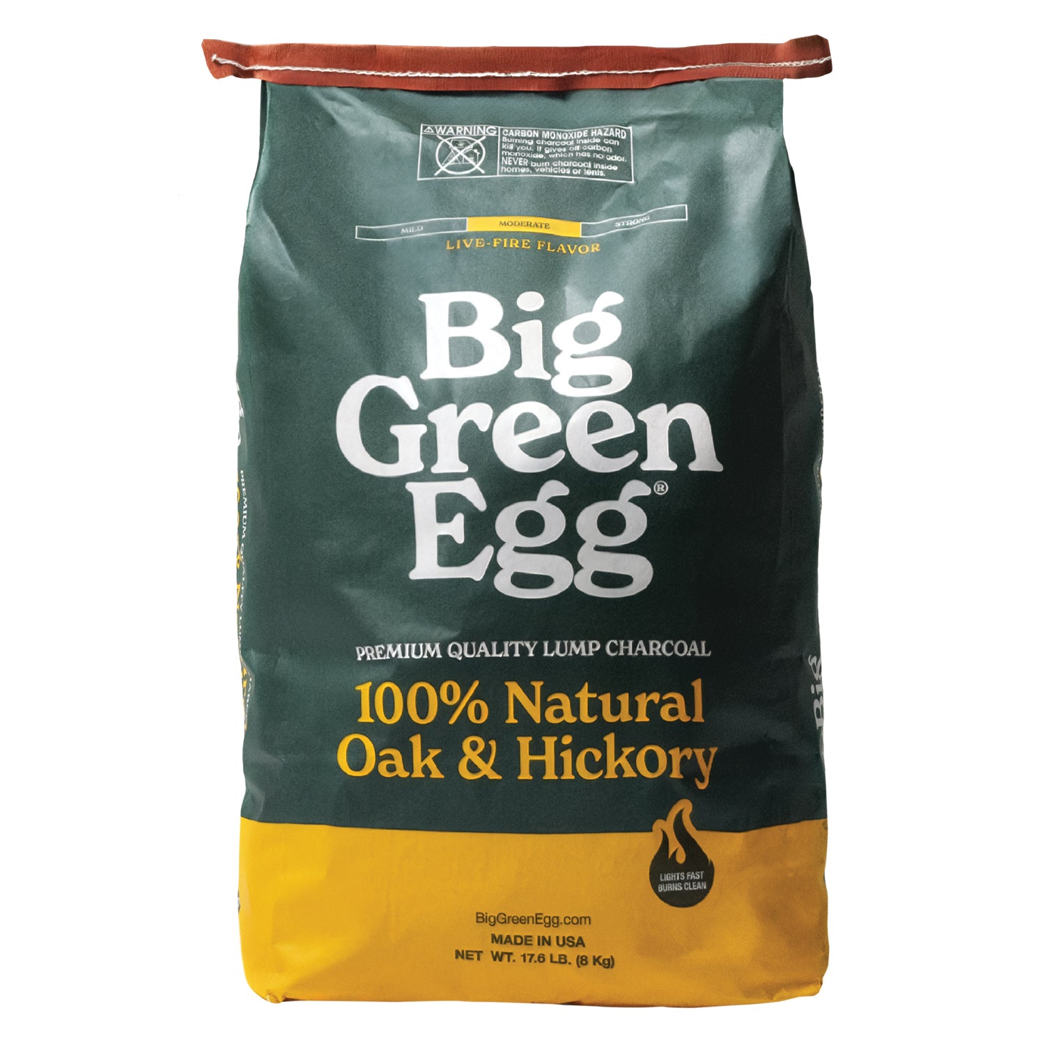 Oak & Hickory Lump Charcoal (17.6lb Bag) – Outdoor Home