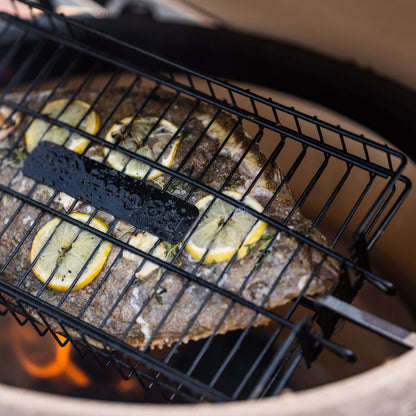 Flat Basket for Big Green Egg Rotisserie