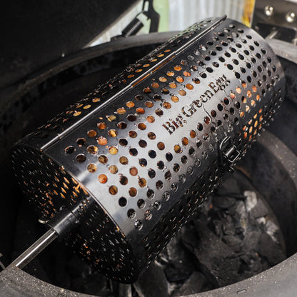 Tumbler Basket for Big Green Egg Rotisserie