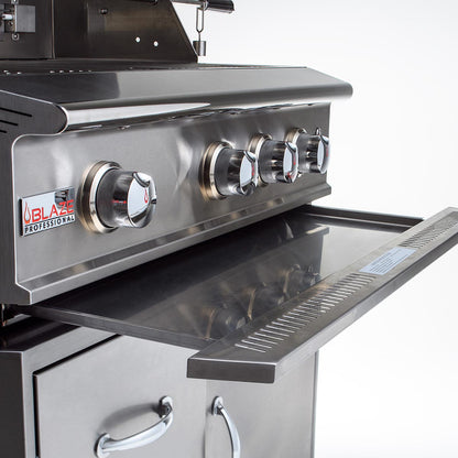 Blaze PRO 34" 3-Burner Built-In Gas Grill w/ Grill Cart
