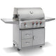 Blaze PRO 34" 3-Burner Built-In Gas Grill w/ Grill Cart - BLZ-3PRO + BLZ-3PRO-CART