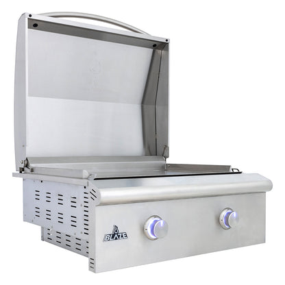 Blaze 30" LTE PLUS 2-Burner Built-In Gas Griddle - BLZ-GRIDDLE-LTE3