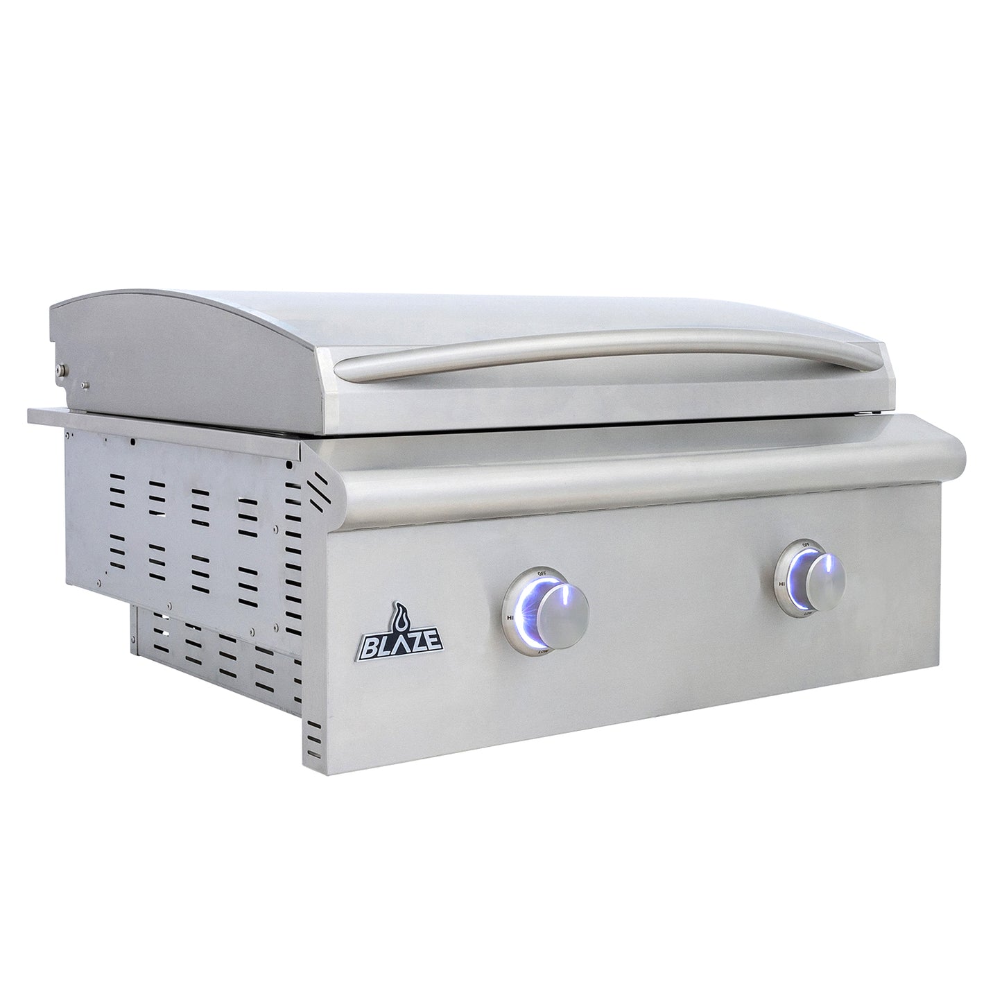 Blaze 30" LTE PLUS 2-Burner Built-In Gas Griddle - BLZ-GRIDDLE-LTE3