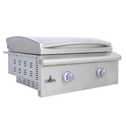 Blaze 30" LTE PLUS 2-Burner Built-In Gas Griddle - BLZ-GRIDDLE-LTE3