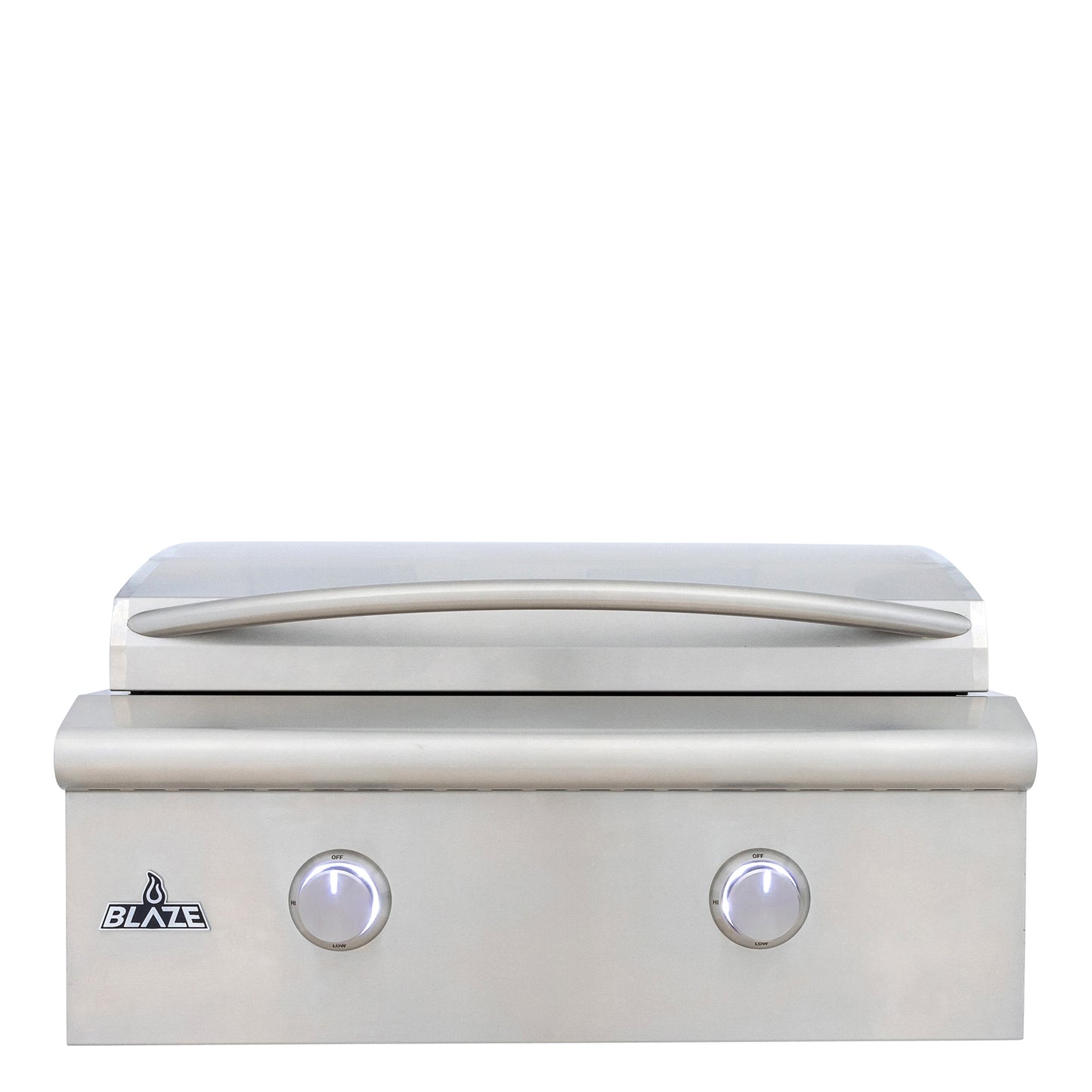 Blaze 30" LTE PLUS 2-Burner Built-In Gas Griddle - BLZ-GRIDDLE-LTE3