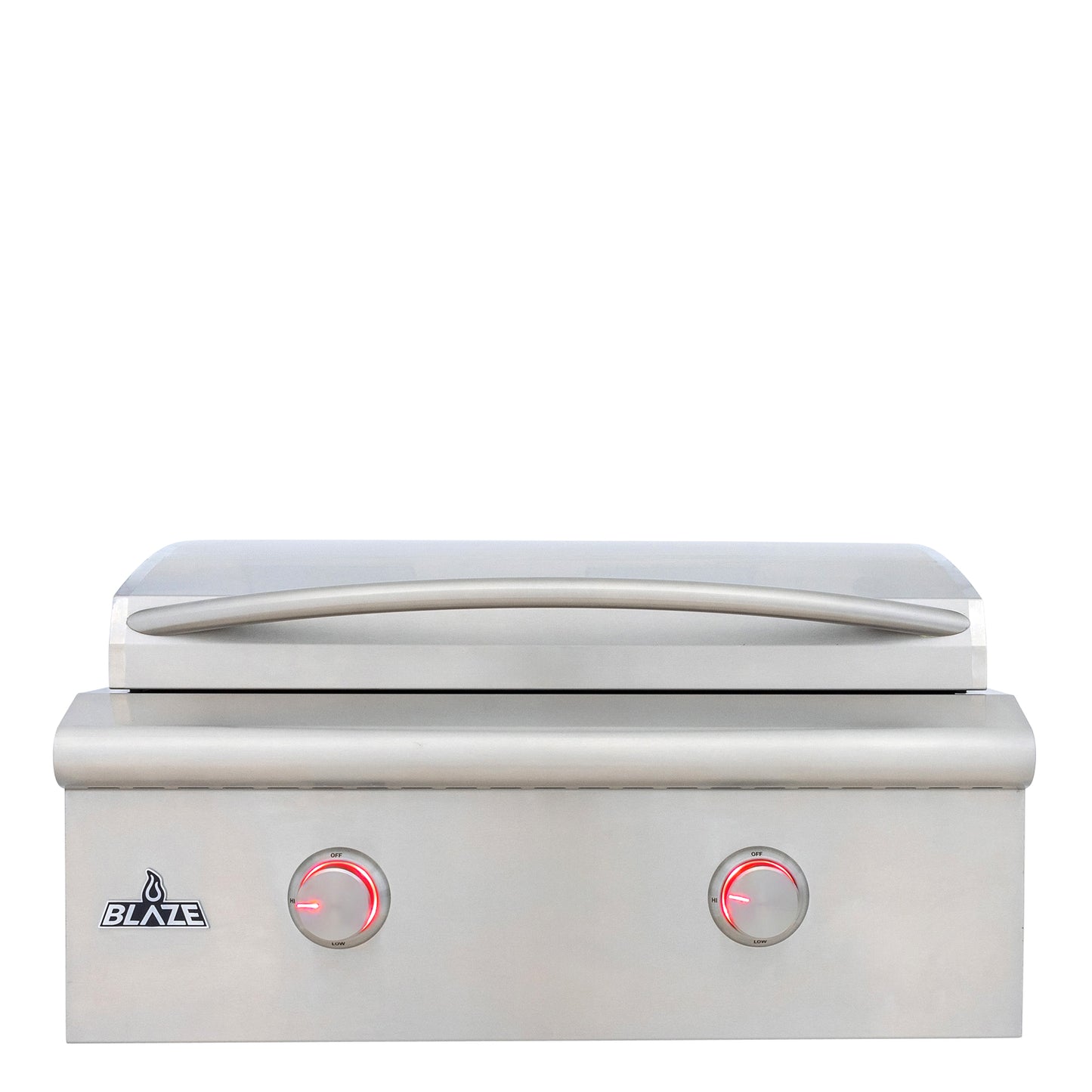 Blaze 30" LTE PLUS 2-Burner Built-In Gas Griddle - BLZ-GRIDDLE-LTE3
