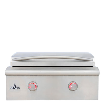 Blaze 30" LTE PLUS 2-Burner Built-In Gas Griddle - BLZ-GRIDDLE-LTE3