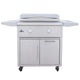 Blaze 30" LTE PLUS 2-Burner Built-In Gas Griddle w/ Grill Cart - BLZ-GRIDDLE-LTE3 + BLZ-GRIDDLE-CART-SC2