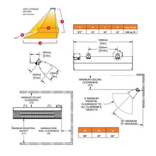 Load image into Gallery viewer, Aura CF40240B Carbon Fiber Infrared Heater w/ 2 Level Remote
