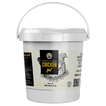 Premium Rendered CHICKEN FAT (1.5lb tub)