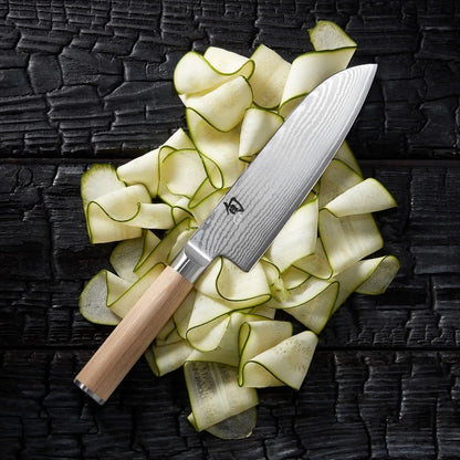Shun Classic Blonde 7" Santoku Knife DM0702W