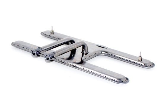 MHP SS Dual Large Burner Twist Lock- GGDLB13TL