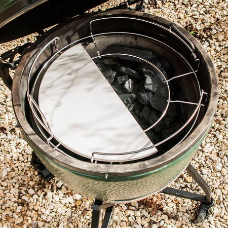 Split Deflector for XL Big Green Egg