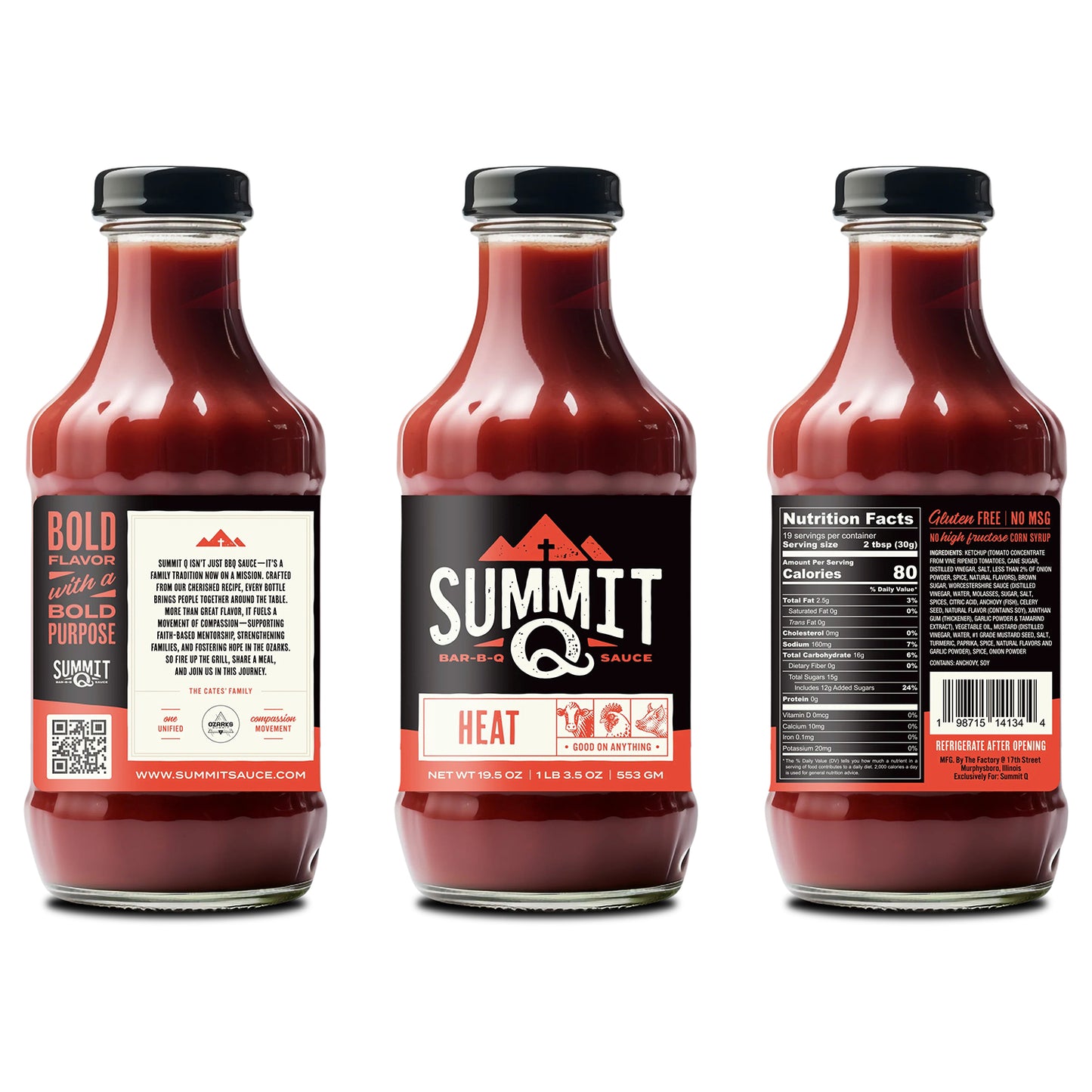 Summit Q Heat Barbeque Sauce