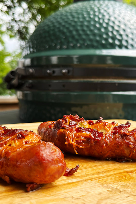 Jalapeno Popper Stuffed Sausage