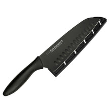 Load image into Gallery viewer, Pure Komachi 2 Hollow-Ground Santoku Knife 6.5&quot; w/ Sheath AB5085

