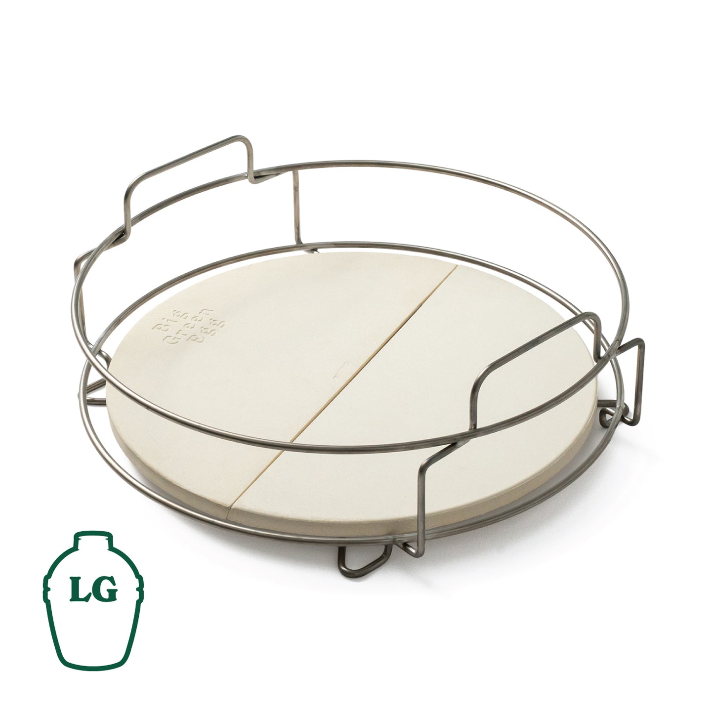 Dual Zone Deflector Kit for Big Green Egg