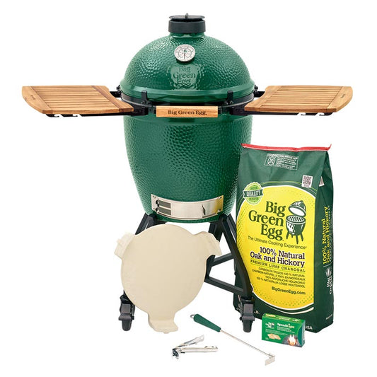 Large Big Green Egg + intEGGrated Nest + EGG Mates Package