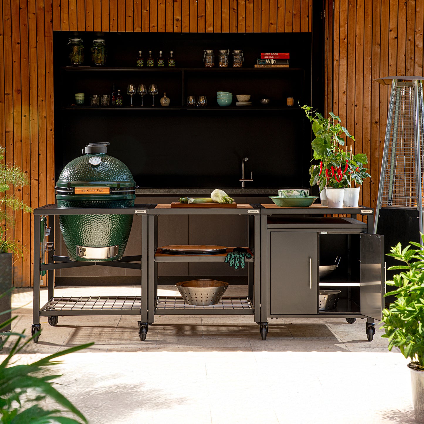 Modular Nest Frame for Large Big Green Egg