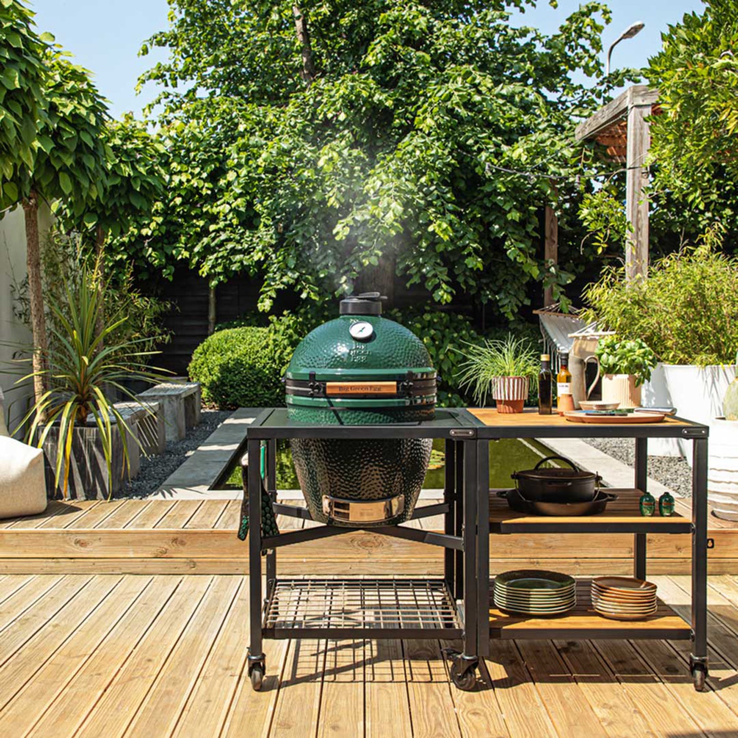 Modular Nest Frame for Large Big Green Egg