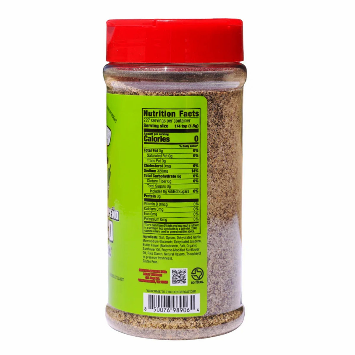 Meat Church Garlic & Jalapeno Blanco Seasoning 12oz