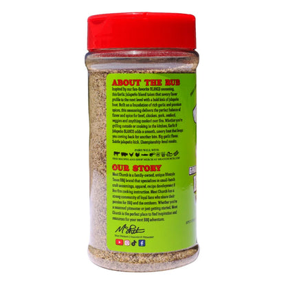 Meat Church Garlic & Jalapeno Blanco Seasoning 12oz