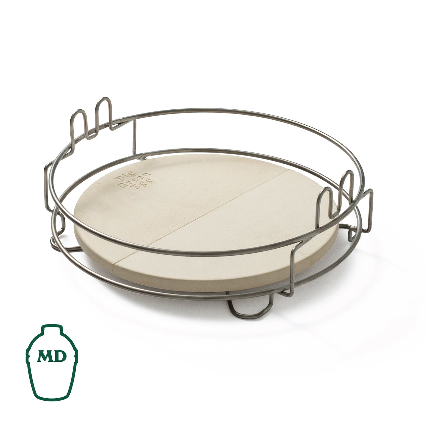Dual Zone Deflector Kit for Big Green Egg