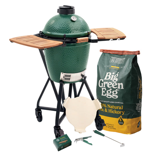 Medium Big Green Egg + intEGGrated Nest + EGG Mates Package