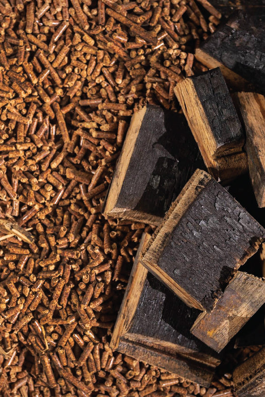 100% Authentic Bourbon Barrel Wood
