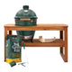 Large Big Green Egg + Acacia Table Package