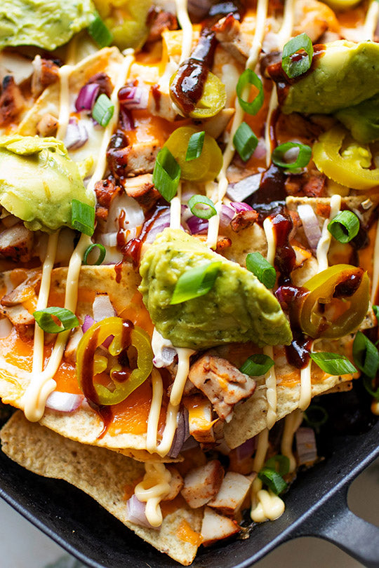 BBQ Chicken Nachos