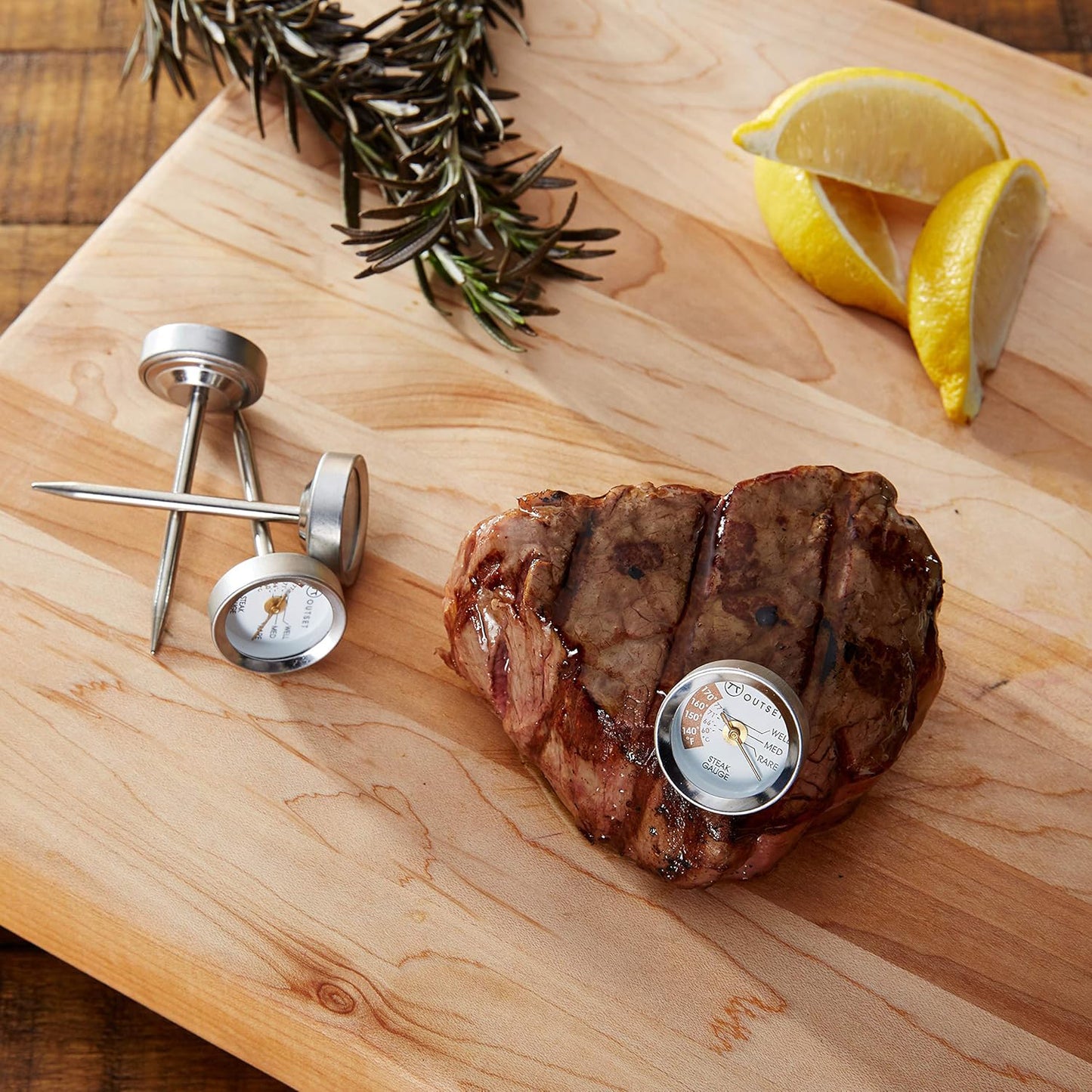 Outset F804 Steak Thermometers (Set of 4)