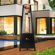 Load image into Gallery viewer, Paragon Outdoor BOOST Gas Flame Tower Heater (Hammered Black) OH-642BL
