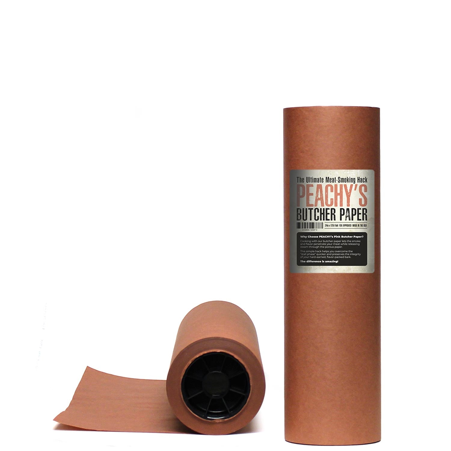 PEACHY'S Pink Butcher Paper Roll (18in x 175ft)