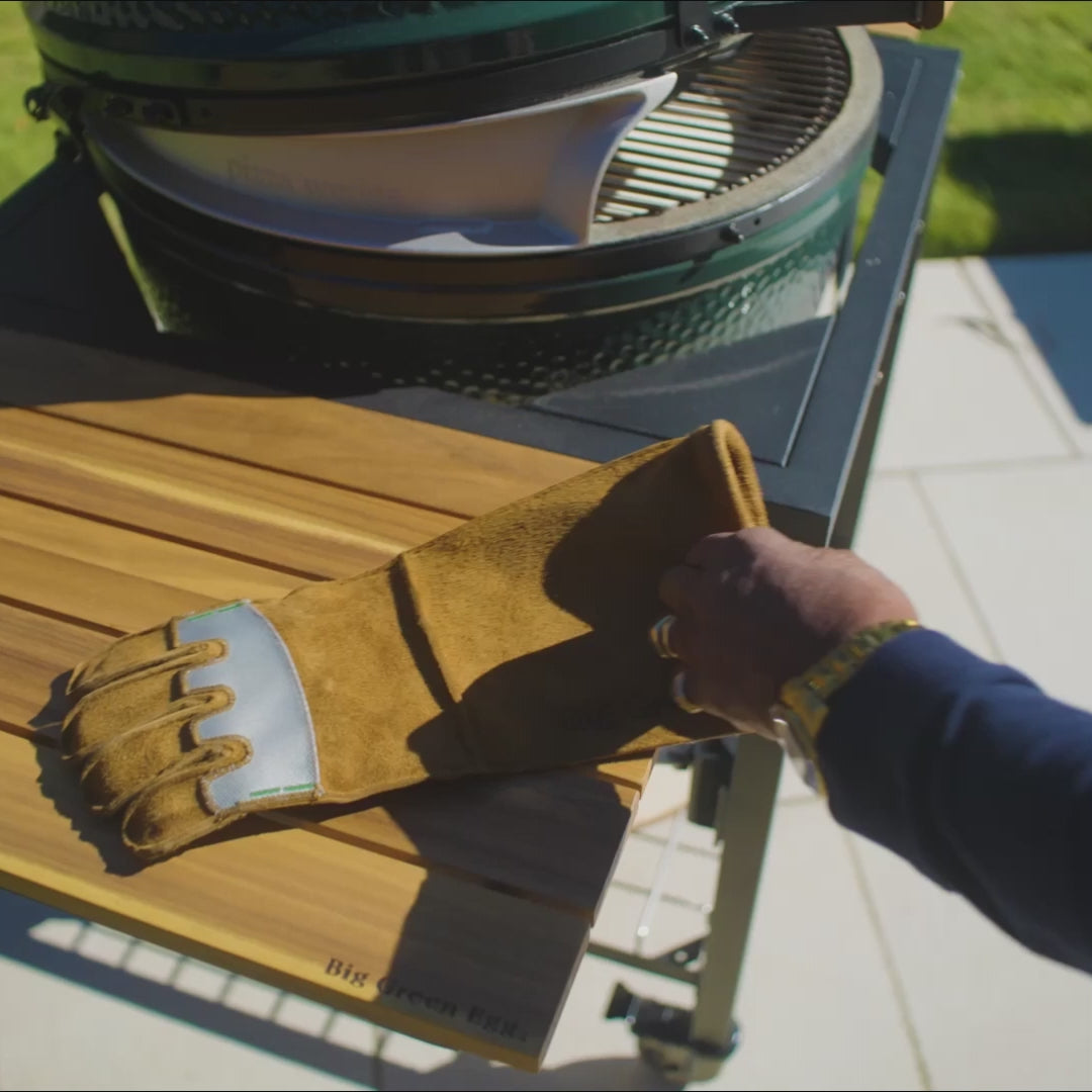 big green egg hell hands high heat bbq gloves mitts