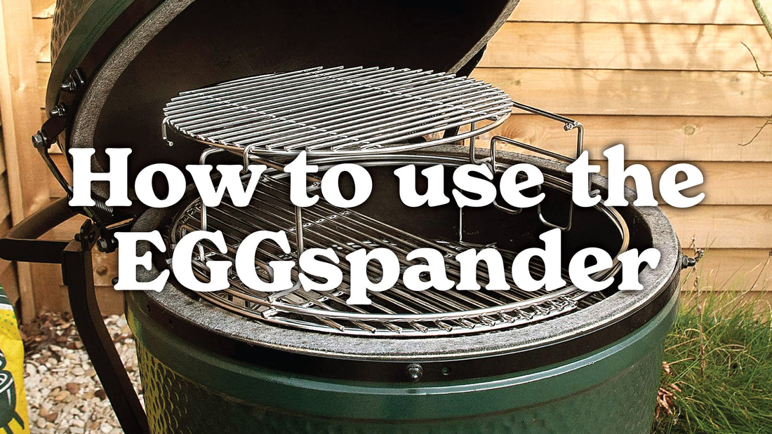 video - how to use the big green egg eggspander kit