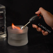 Load and play video in Gallery viewer, Lovinflame Mist Glass Candle [Round]
