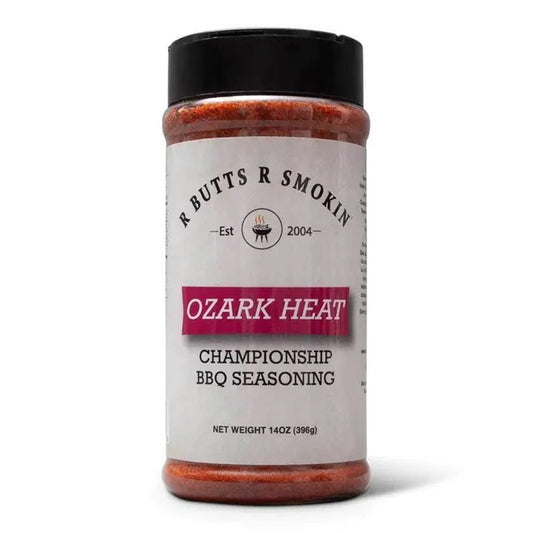 R Butts R Smokin' Ozark Heat BBQ Rub 14 oz