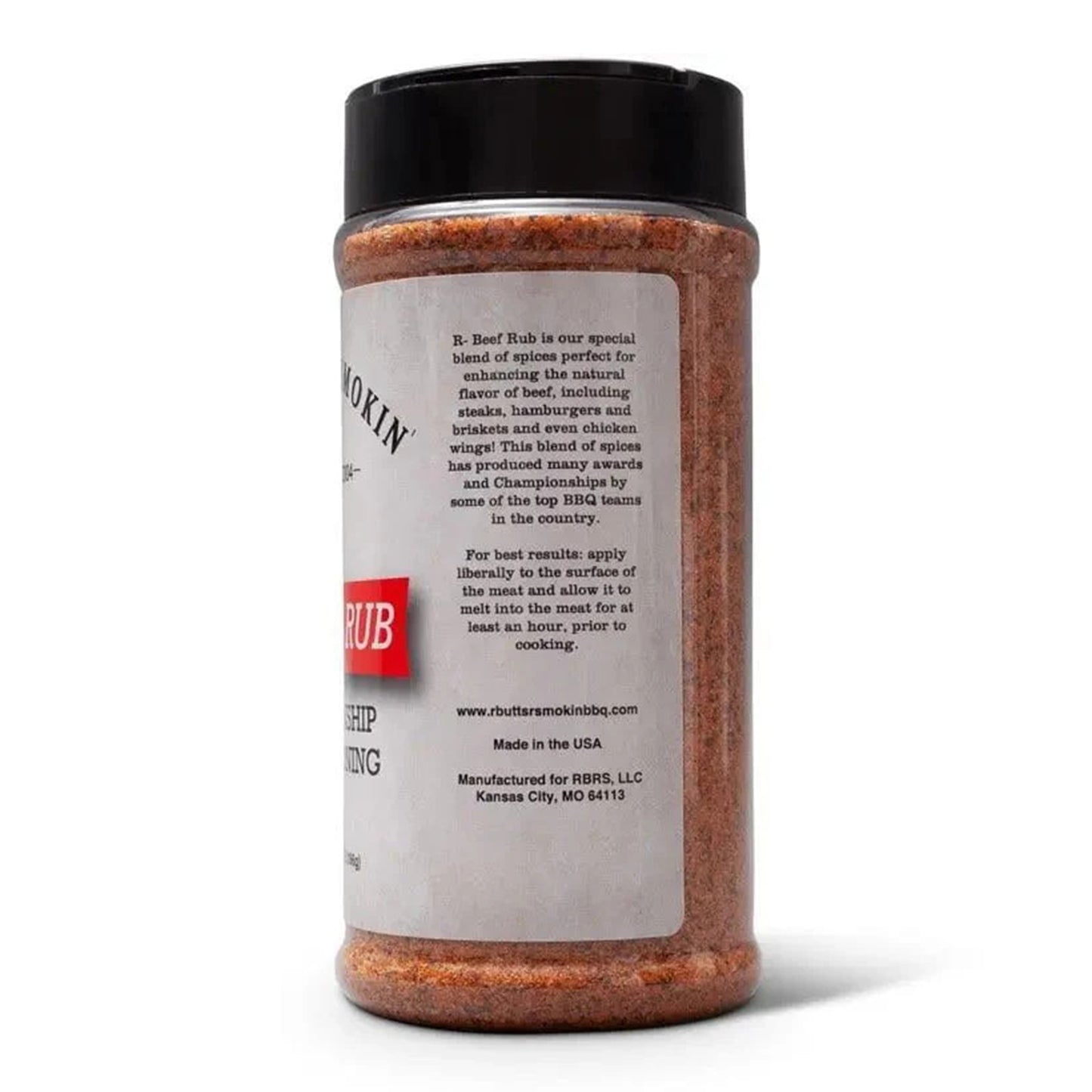 R Butts R Smokin' R Beef BBQ Rub 14 oz