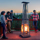 Timber Stoves Revere Large Patio Heater (Stainless) with Elite Safety Cage