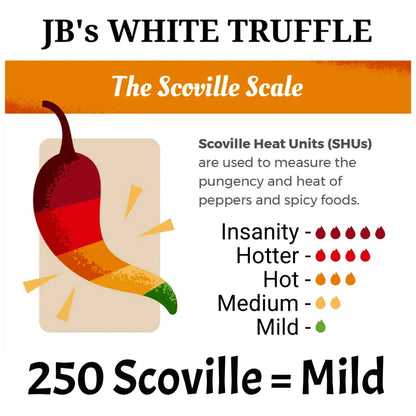 JB's MRE White Truffle Hot Sauce (5oz Bottle)