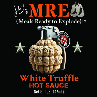 JB's MRE White Truffle Hot Sauce (5oz Bottle)