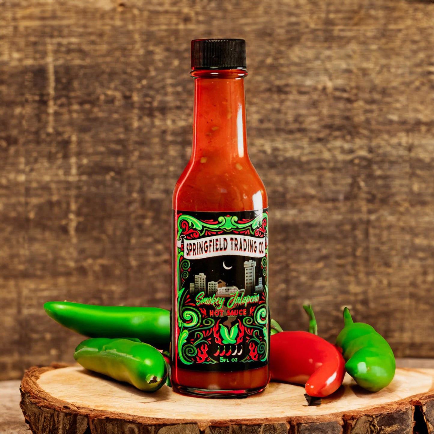 Smokey Jalapeno Hot Sauce 5oz