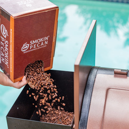 Smokin' Pecan 100% Natural Pecan Shell Pellets (20lb Box)