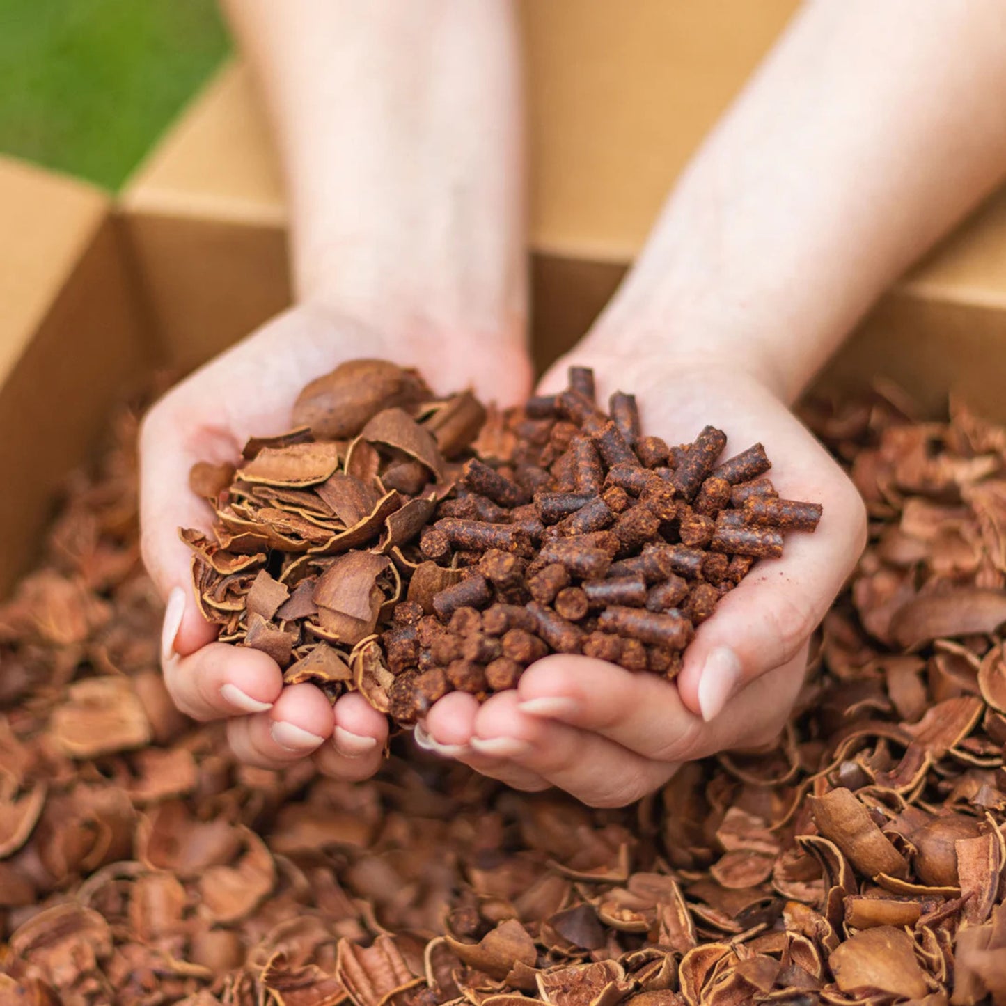 Smokin' Pecan 100% Natural Pecan Shell Pellets (20lb Box)