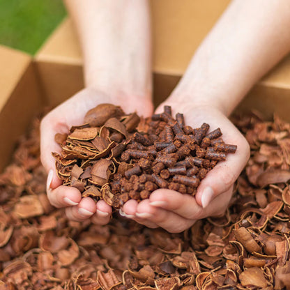 Smokin' Pecan 100% Natural Pecan Shell Pellets (20lb Box)