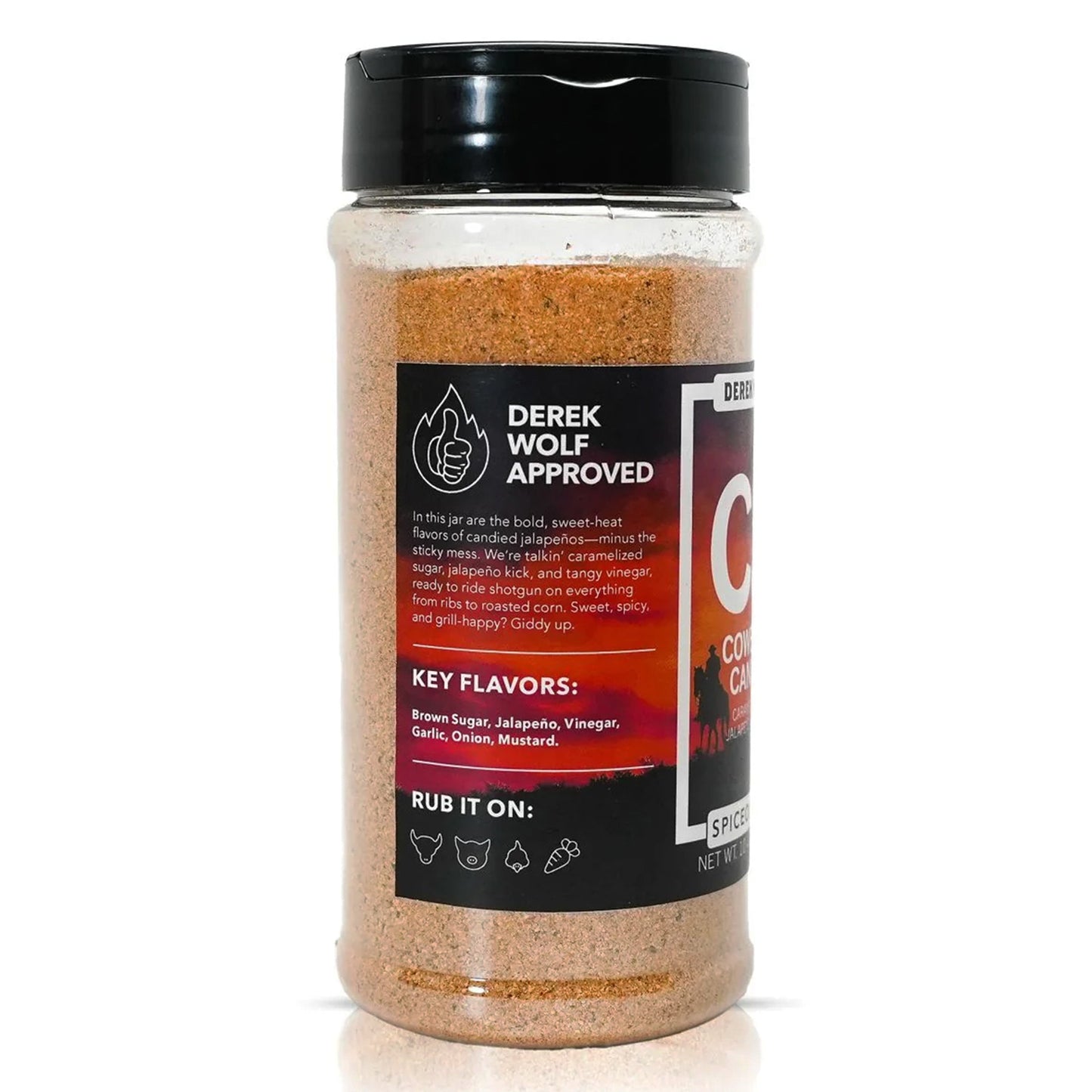 Derek Wolf + Spiceology Cowboy Candy Seasoning (10oz)